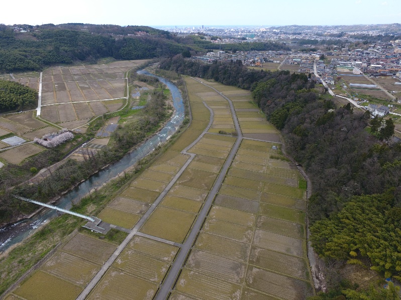 県営ほ場整備事業（機構関連型）末地区　区画整理工事